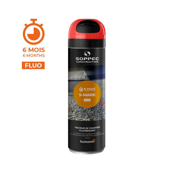 Traceur de chantier fluorescent S MARK – Image 2